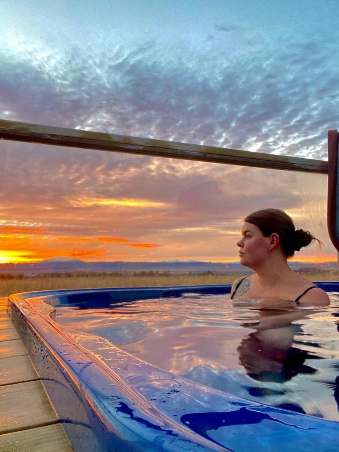 Blue View Cabin 5A With Private Hot Tub Reykholt  Dış mekan fotoğraf